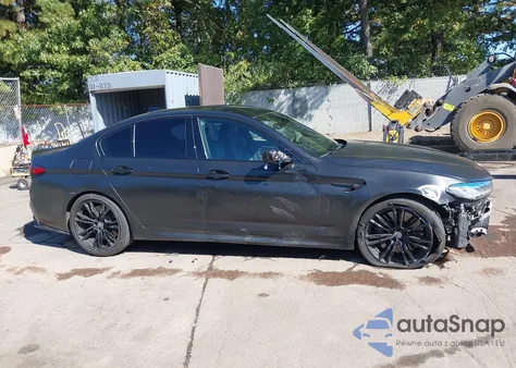 2018 BMW M5 z USA, uszkodzony, nr VIN WBSJF0C54JB283818